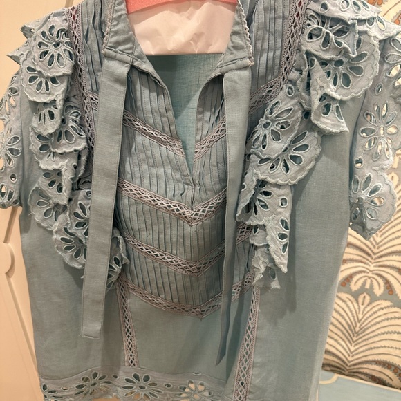 Place Nationale. Eyelet details. Size small - Picture 2 of 7